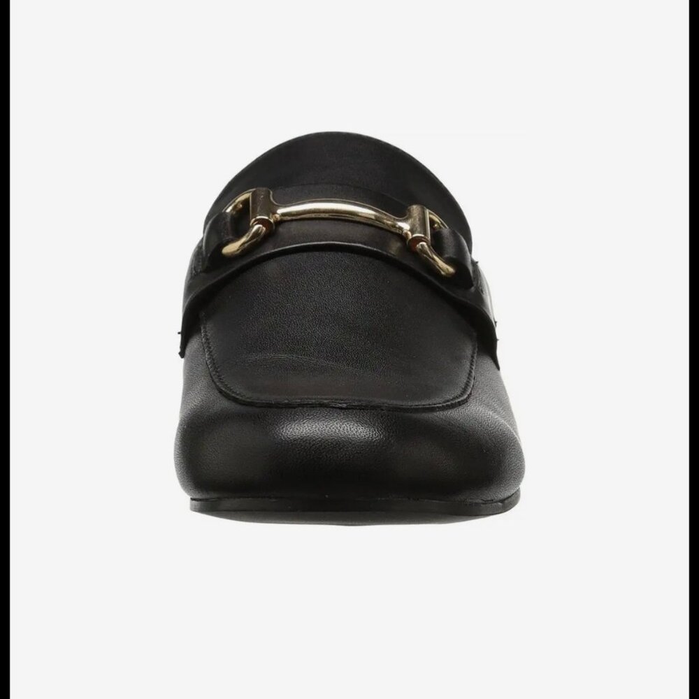 Steve Madden Kandi Black Leather Slip-On Mule - Size 8.5 - Picture 2 of 10